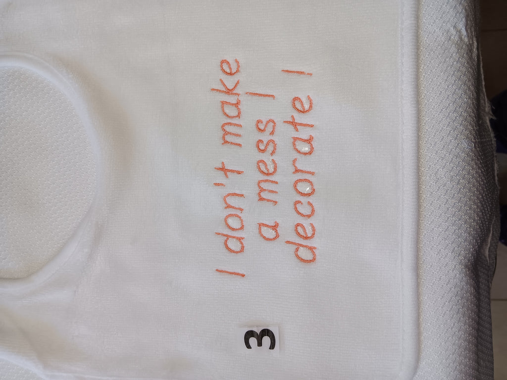 I don't make a mess i decorate !