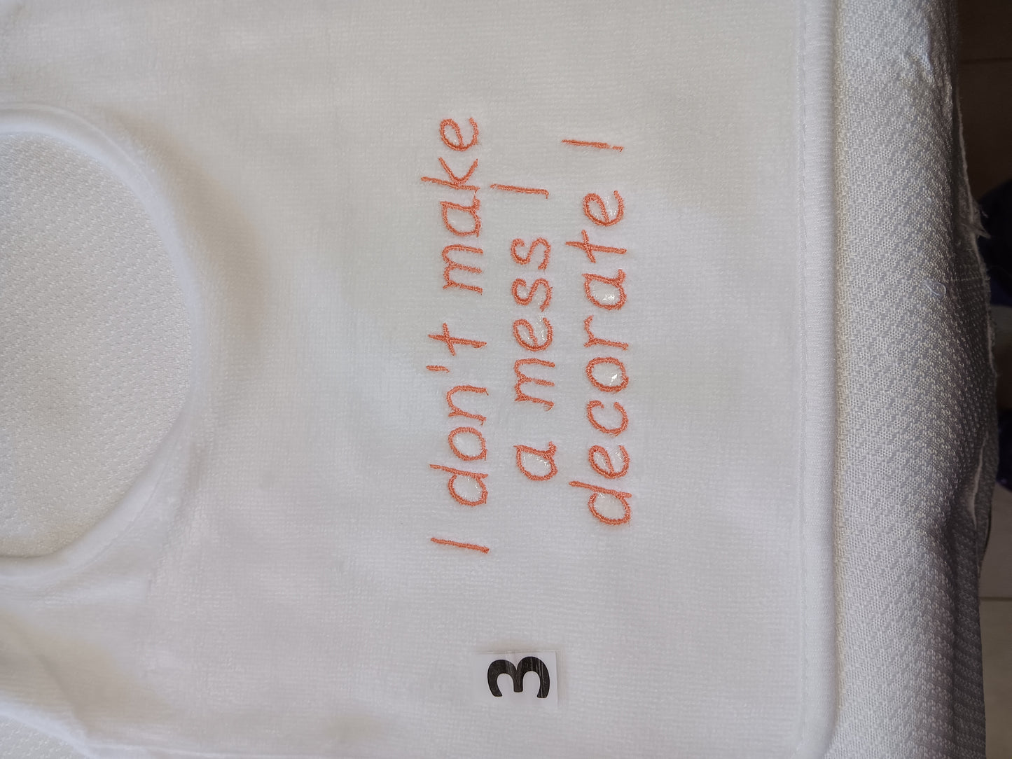 I don't make a mess i decorate !