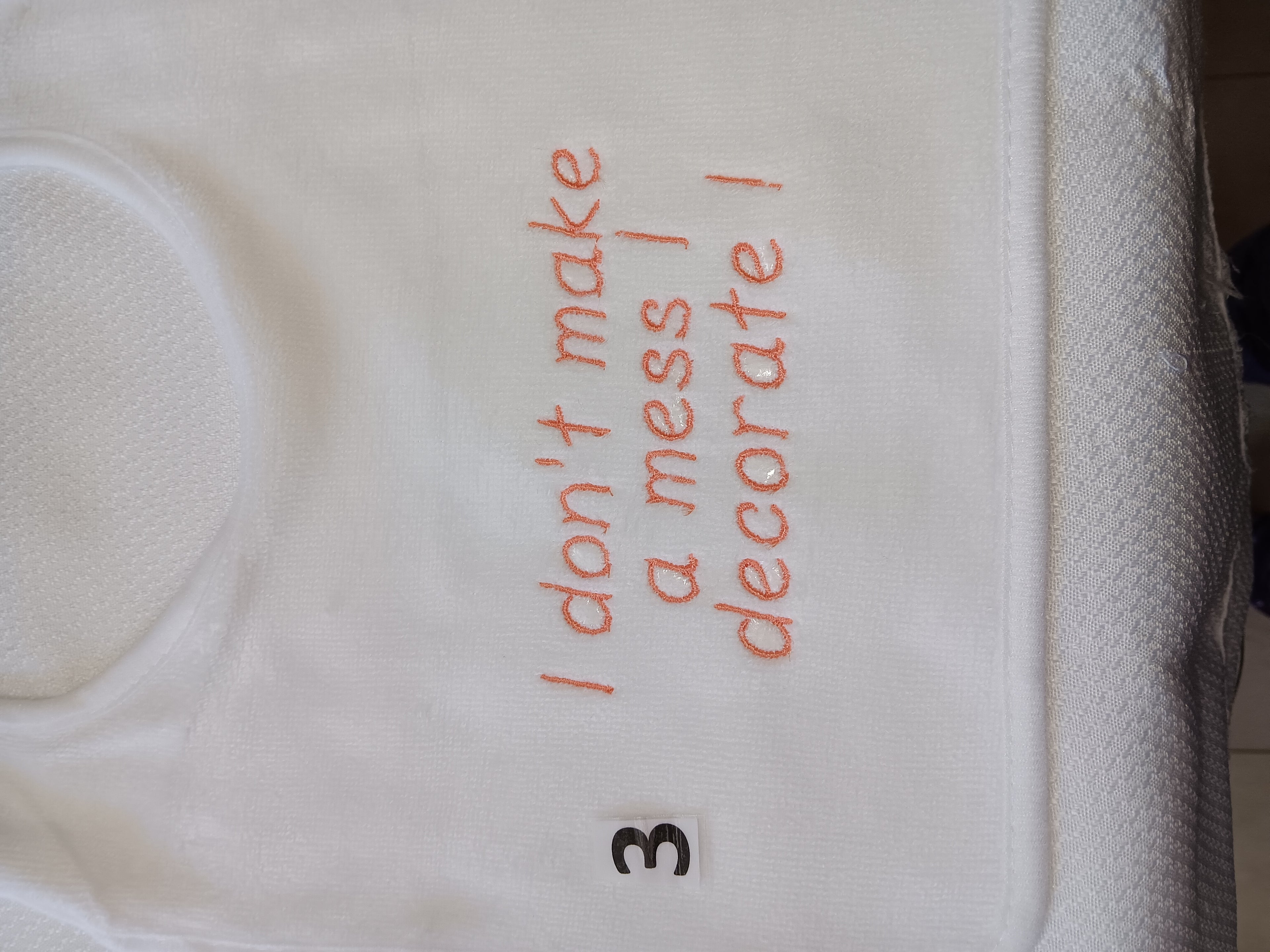 I don't make a mess i decorate !