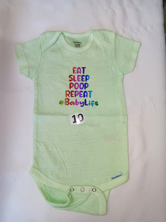 Eat sleep poop repeat # Babylife