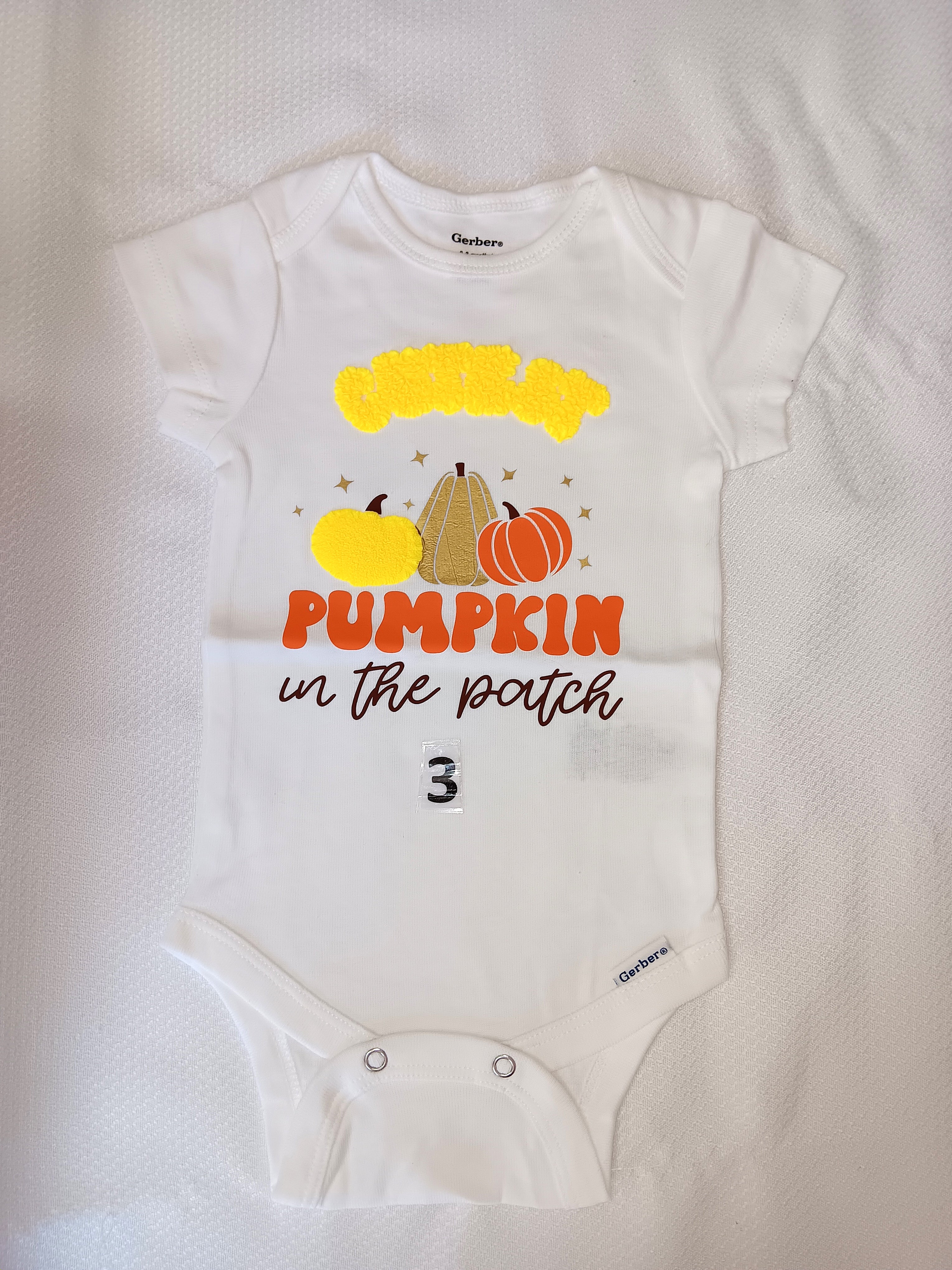 cutest pumpkin in the patch onesies
