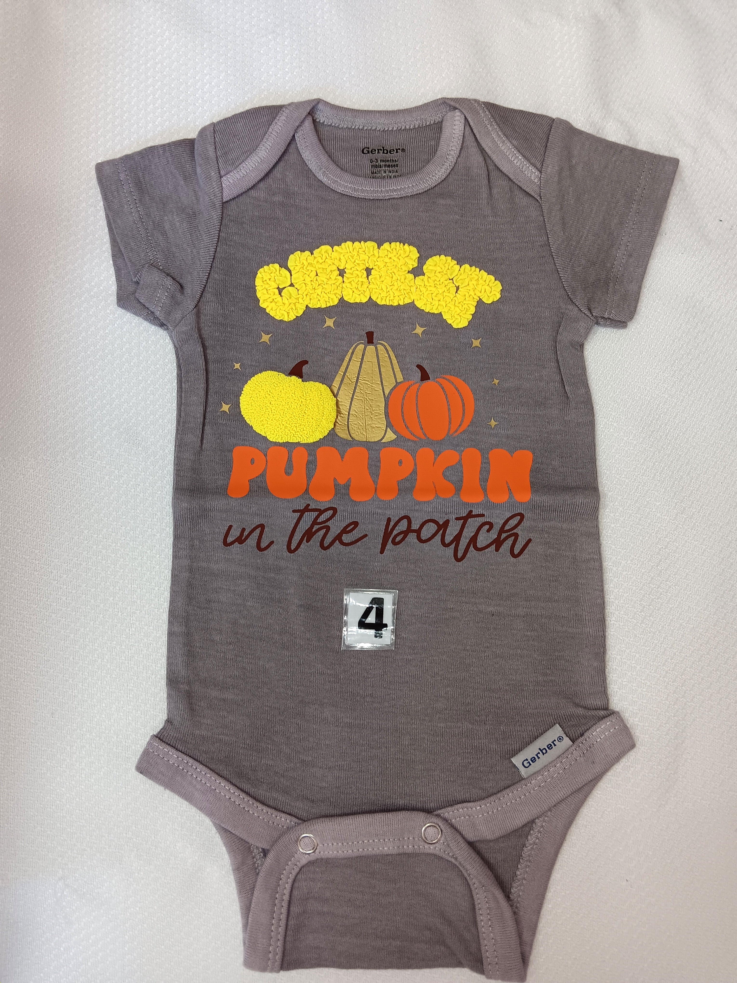 cutest pumpkin in the patch onesies