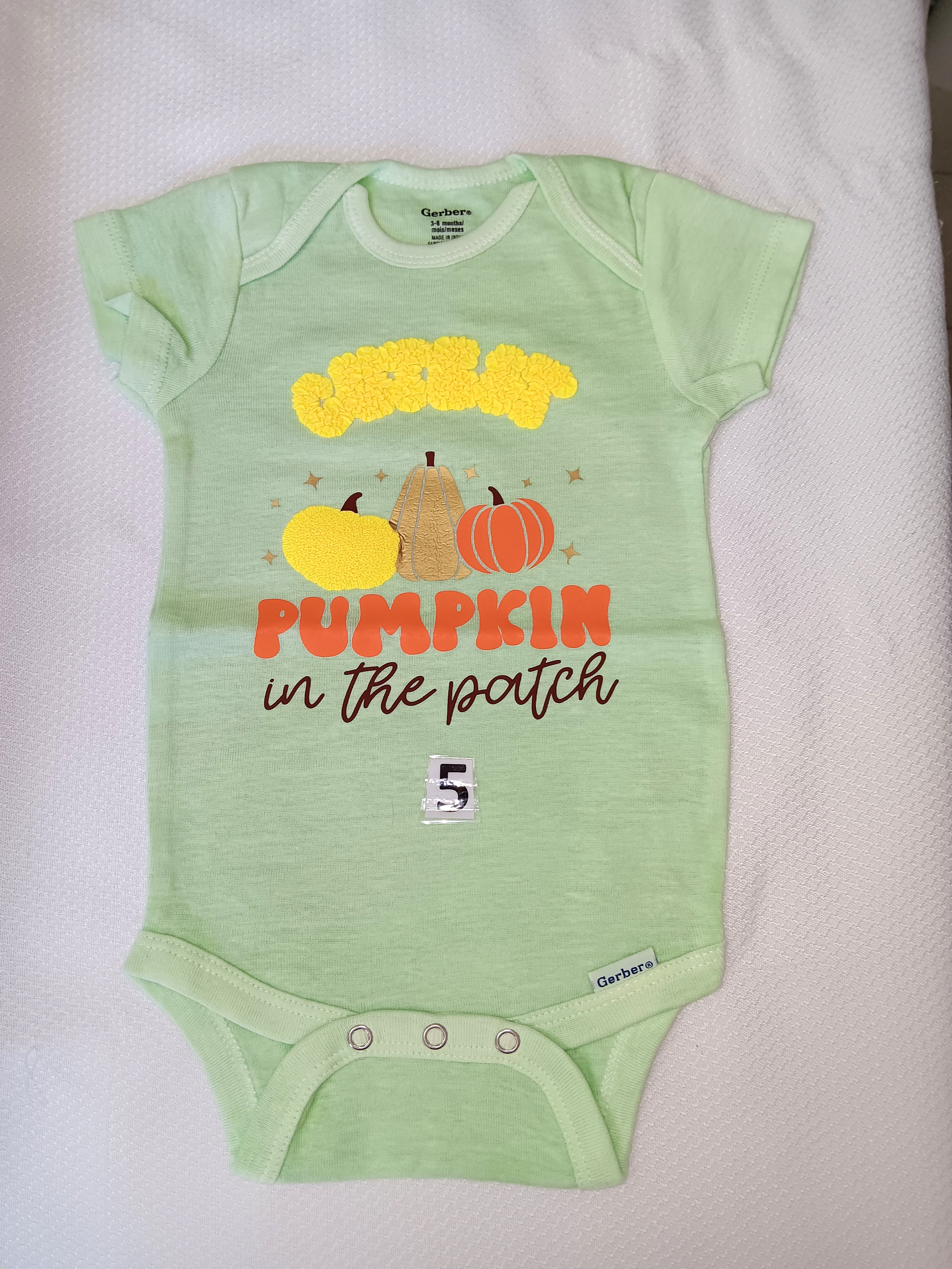 cutest pumpkin in the patch onesies