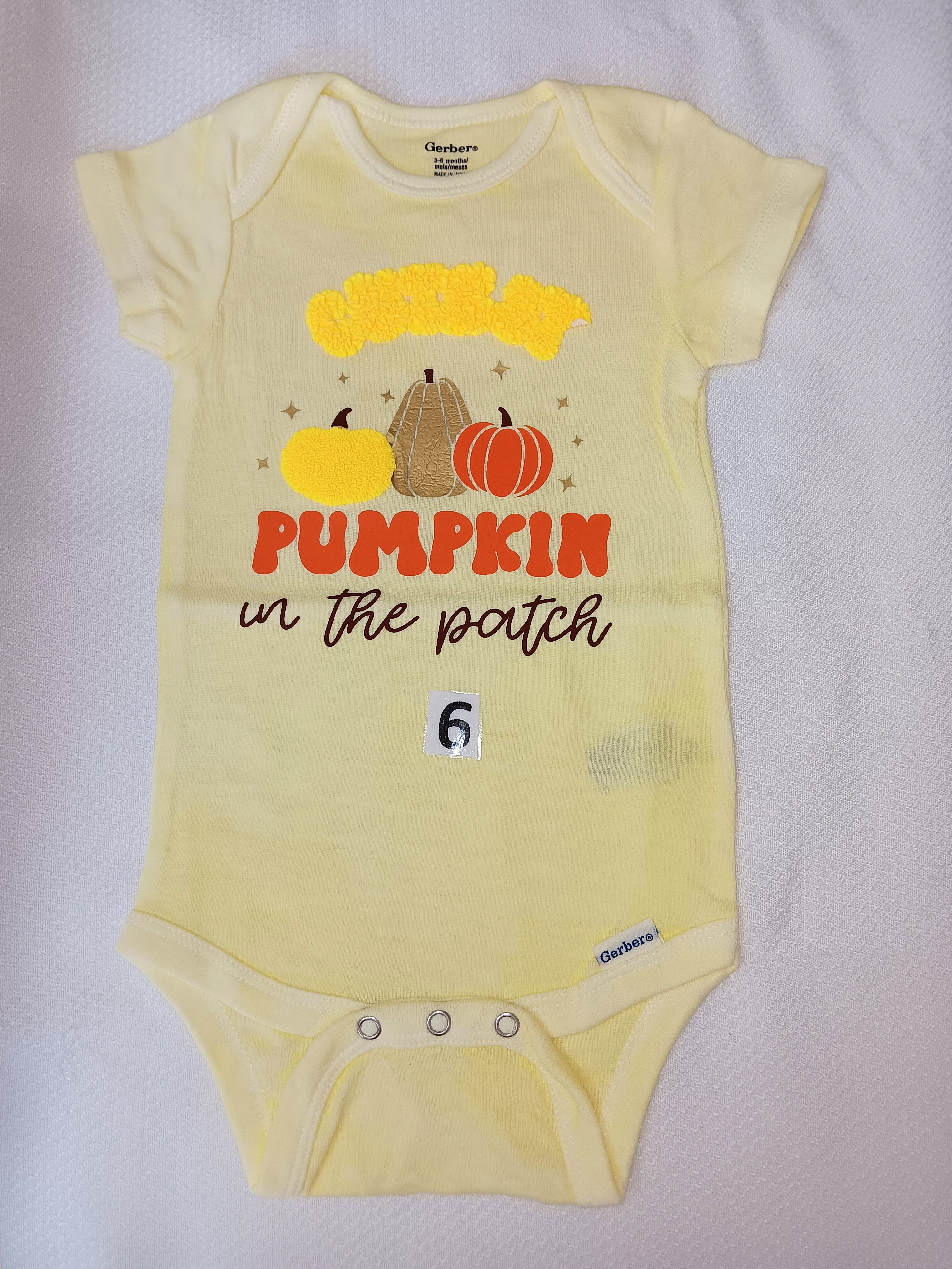 cutest pumpkin in the patch onesies