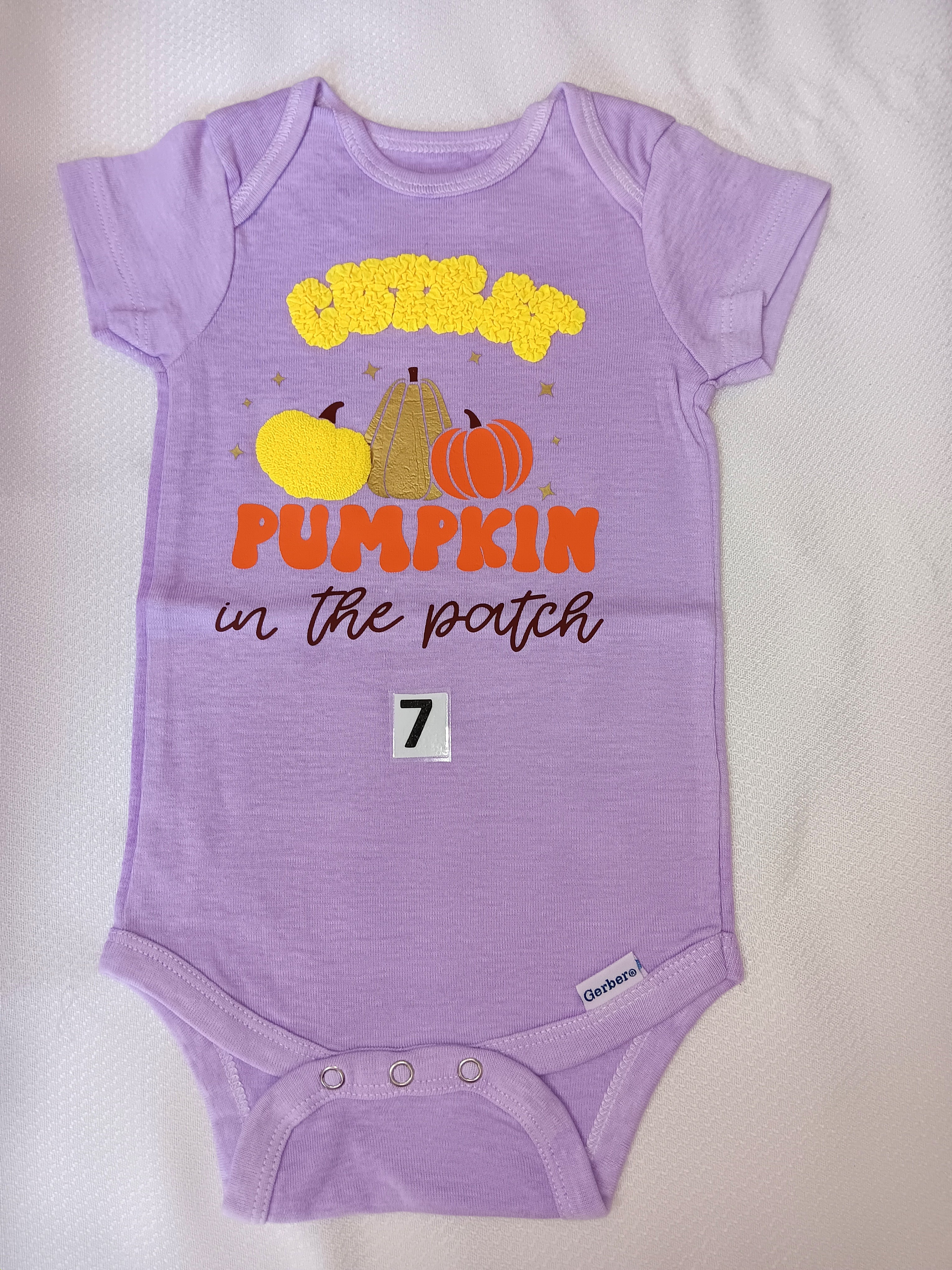 cutest pumpkin in the patch onesies
