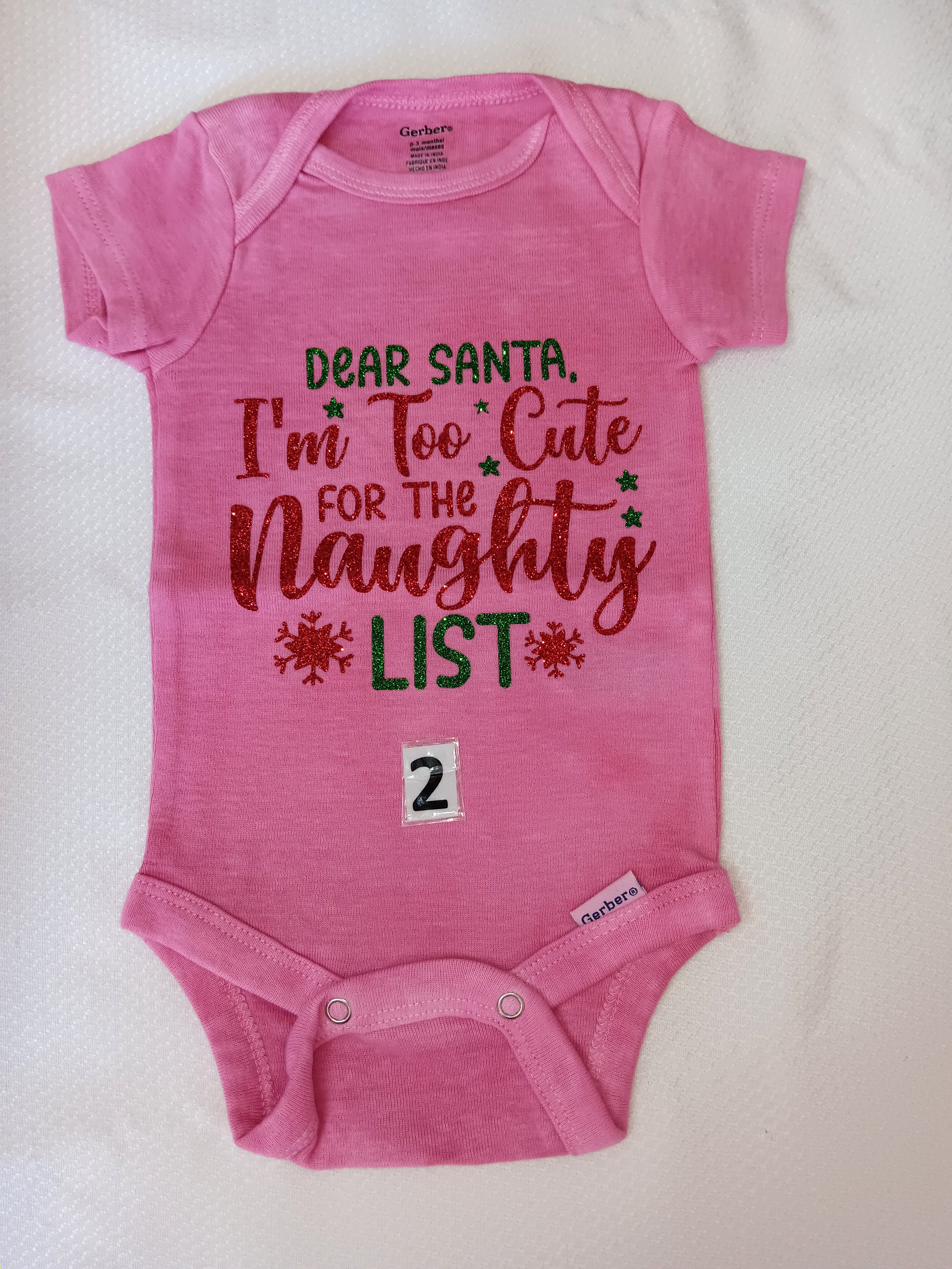 Dear Santa Onesie