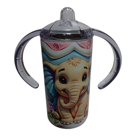 12  oz toddler sippy cup comes also with a straw top