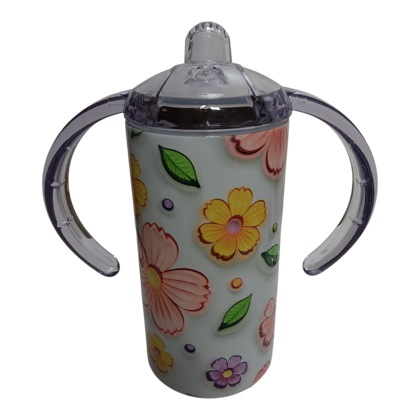 12  oz toddler sippy cup comes also with a straw top