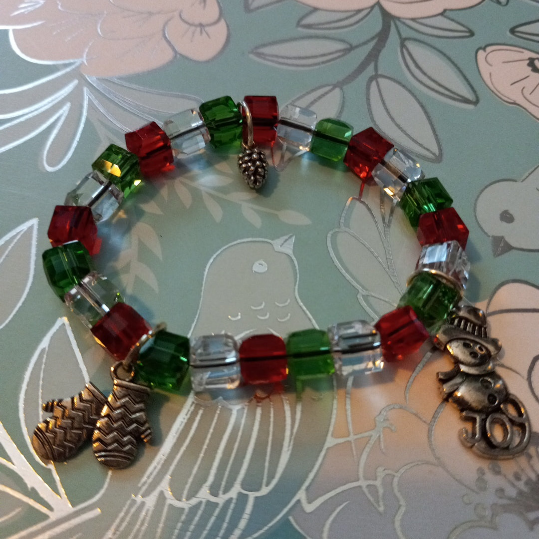 Christmas stretch bracelet
