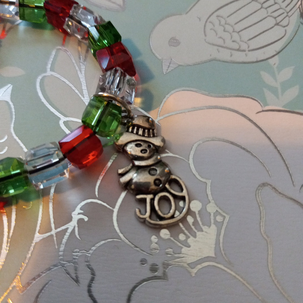 Christmas stretch bracelet