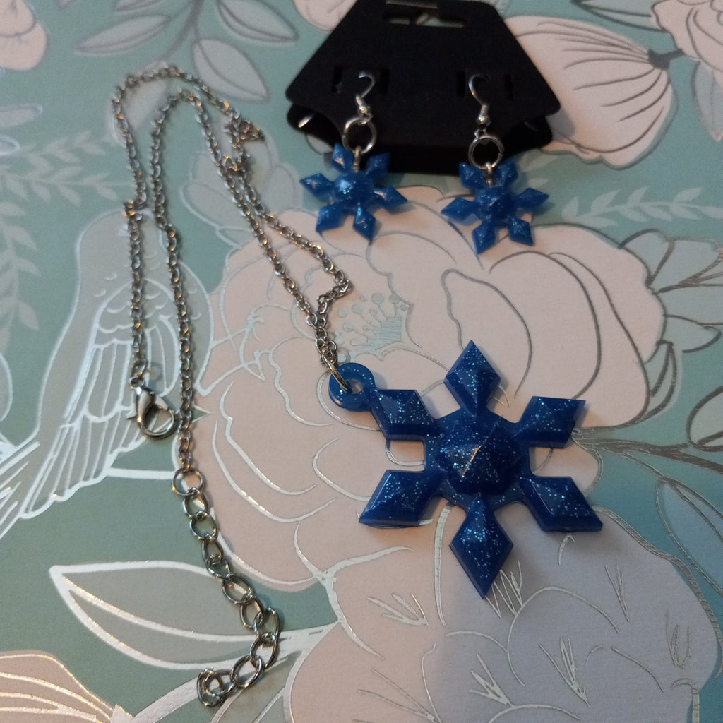 Christmas snow flake set