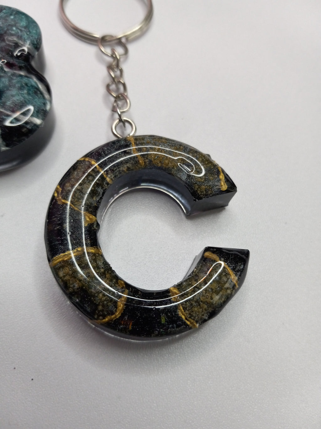 bubble design Keychain