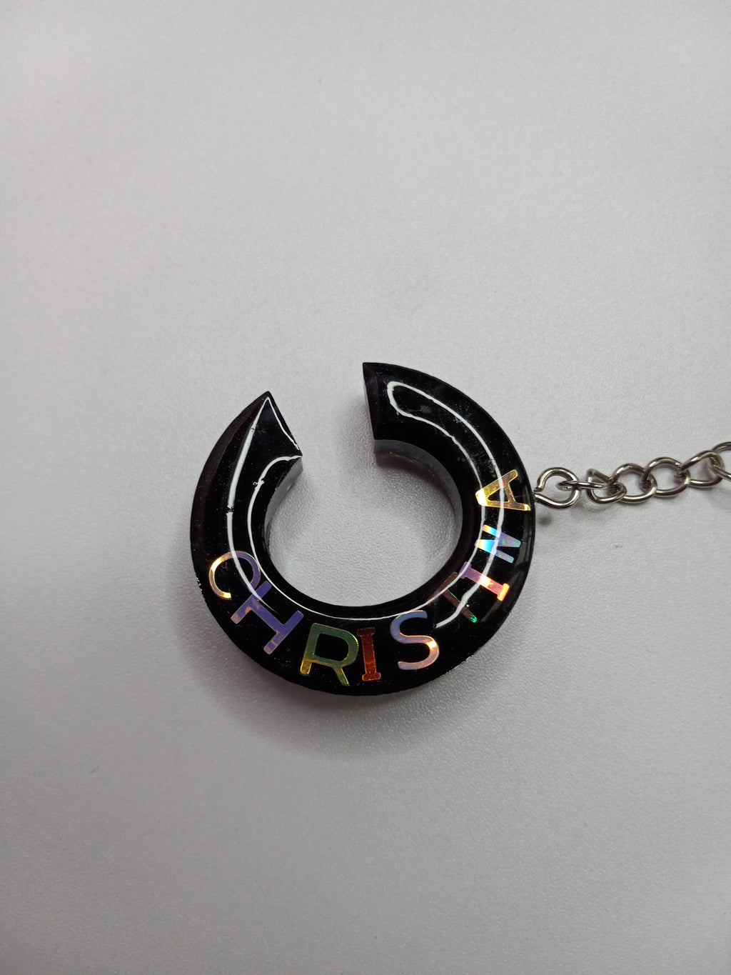 bubble design Keychain