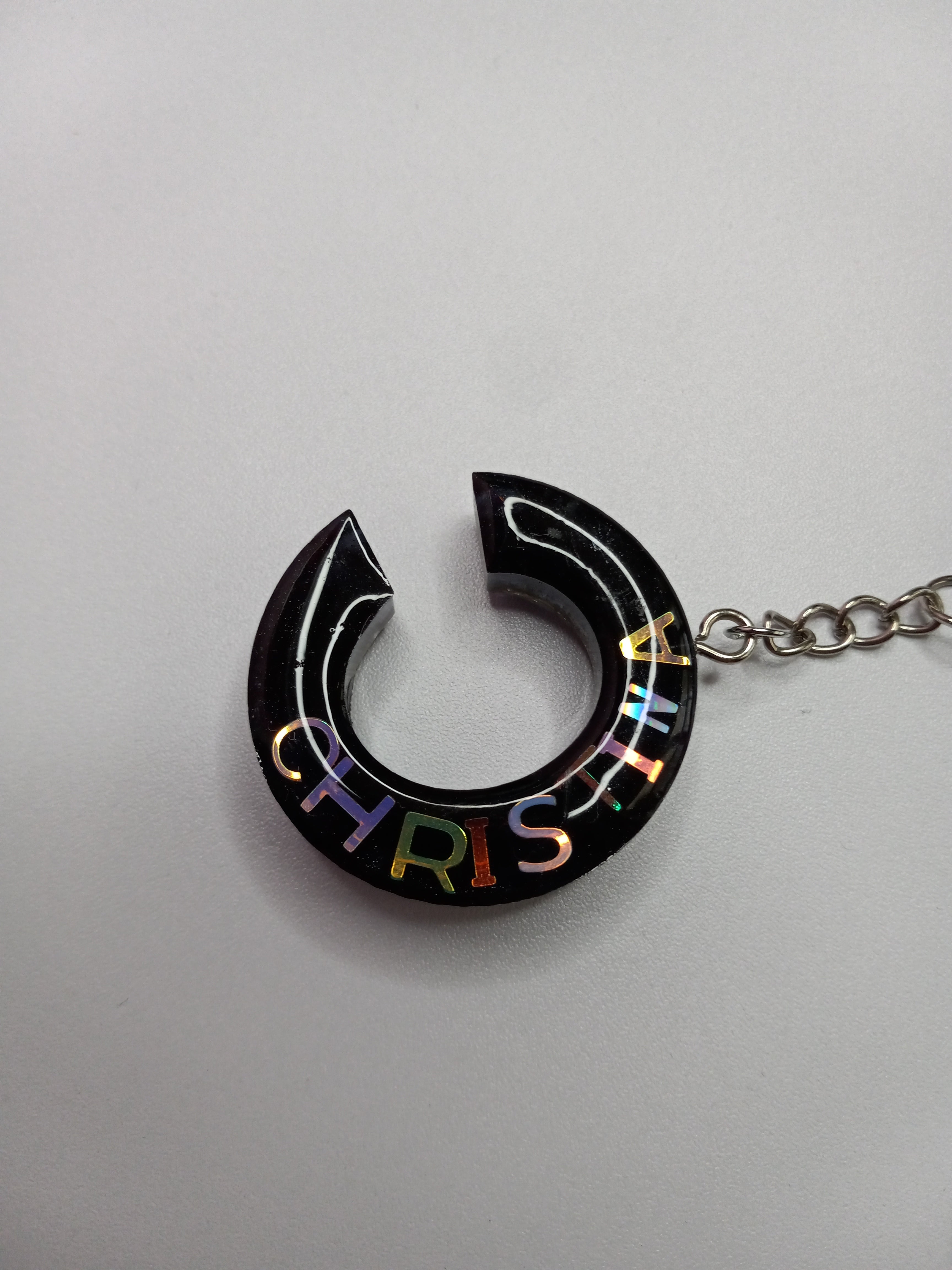 bubble design Keychain